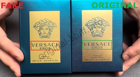 Парфюм Versace Eros как отличить подделку 